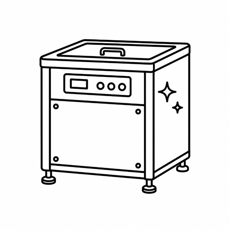 Ultrasonic Cleaner Cabinets Frame & Finish