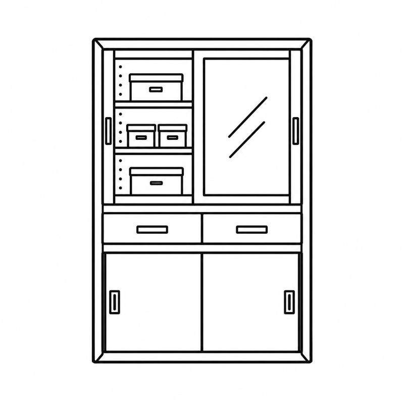 Medical Storage Cabinet Storage & Layout