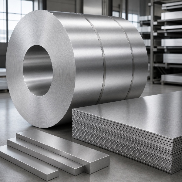 Stainless steel 304 and 316 