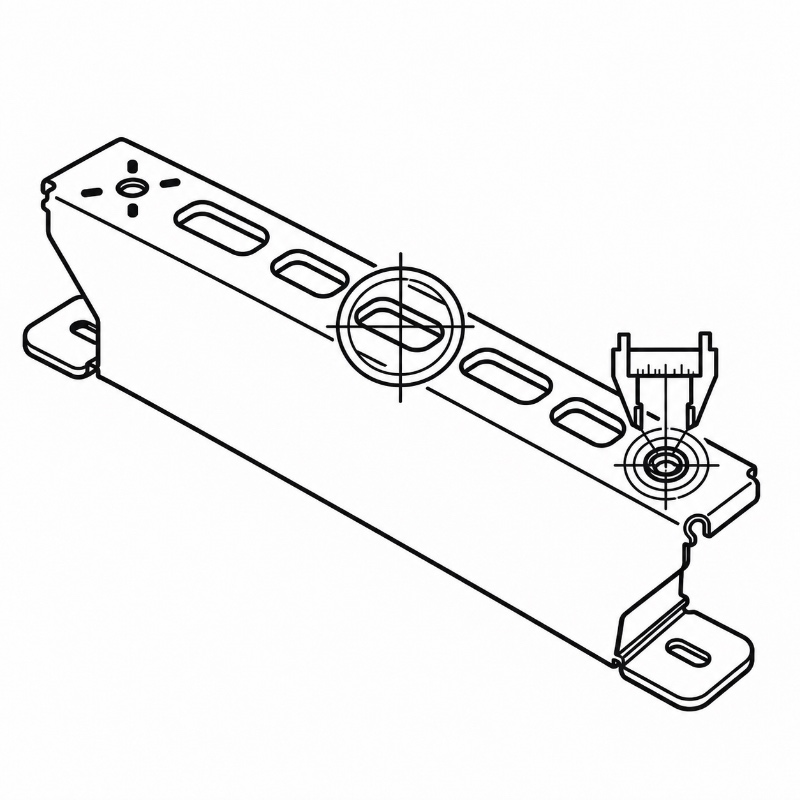 custom metal mounting bracket Hole Position Accuracy