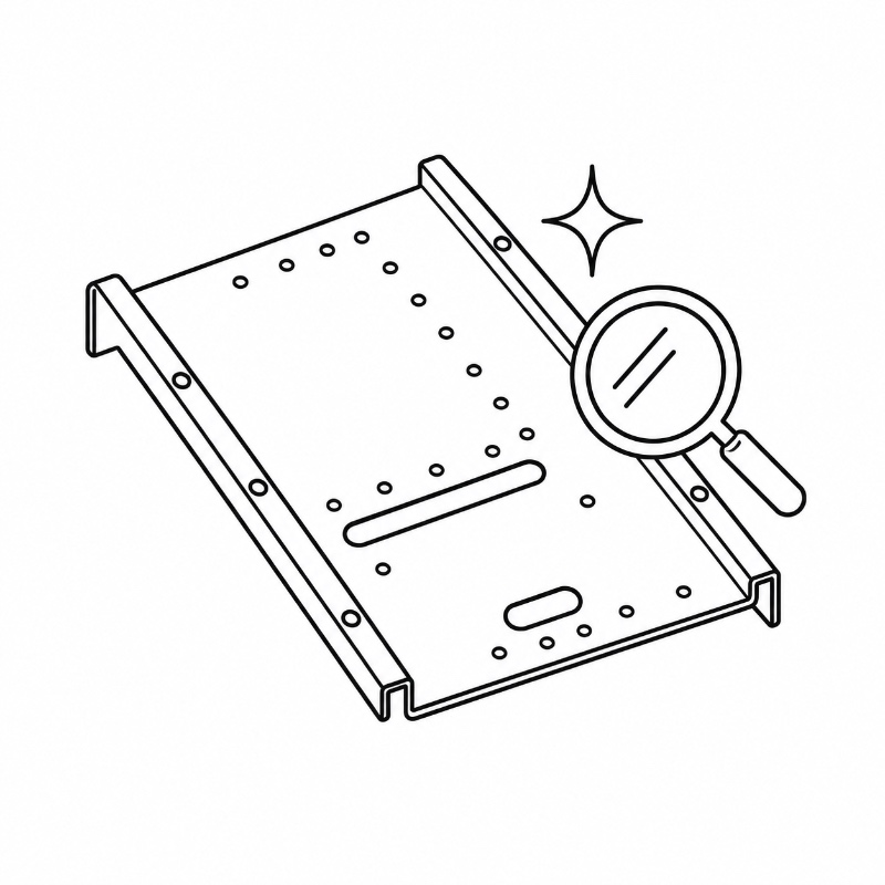 Precision Sheet Metal Cover Surface Appearance